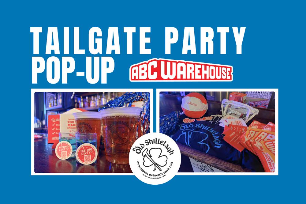 ABC Warehouse at The Old Shillelagh This Sunday — Enter to Win a GE Profile 2-in-1 Washer/Dryer Combo! 🦁💙