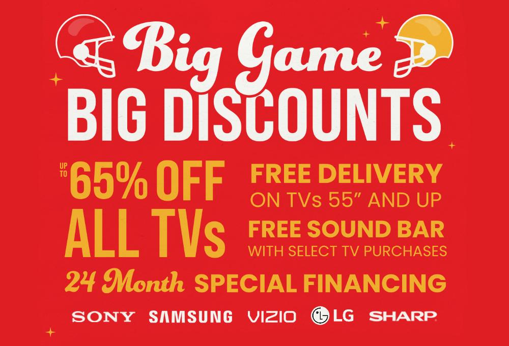 🏈 Big Game, Big Discounts at ABC Warehouse