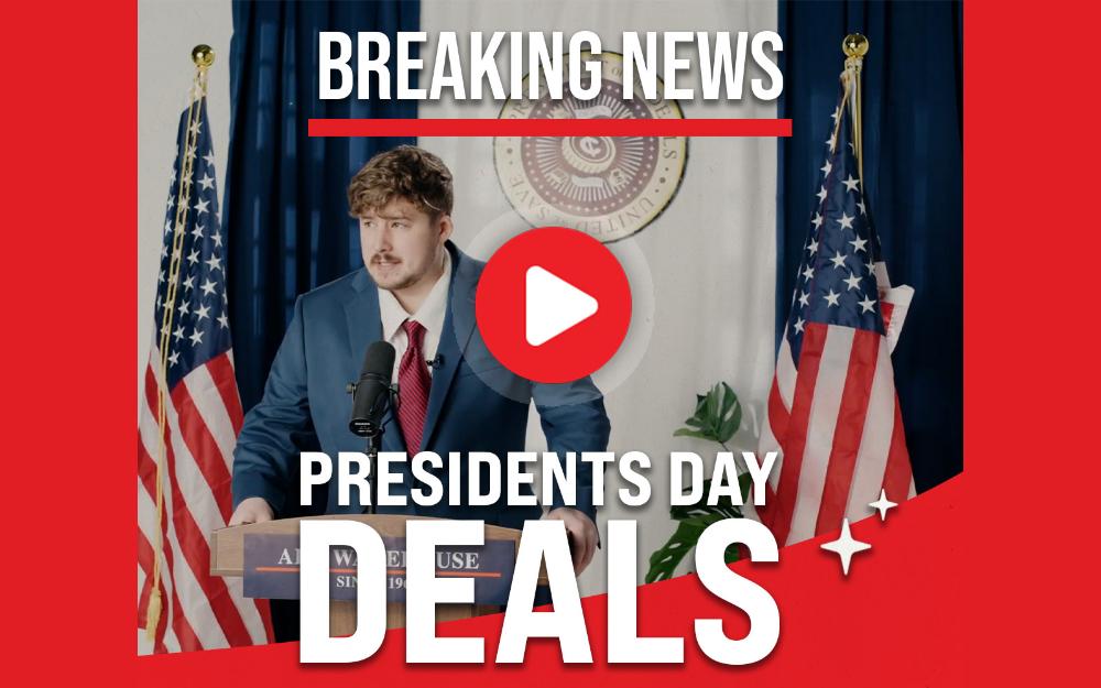 Breaking News: President's Day Deals at ABC Warehouse