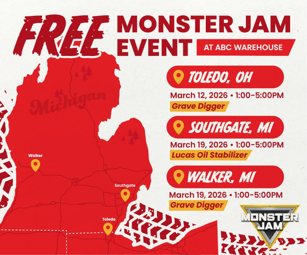 Free Monster Jam Event! Toledo - Southgate - Walker